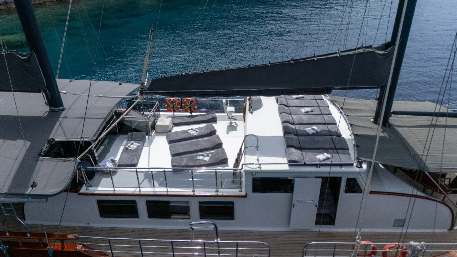 Berrak Su Gulet interior cabin view