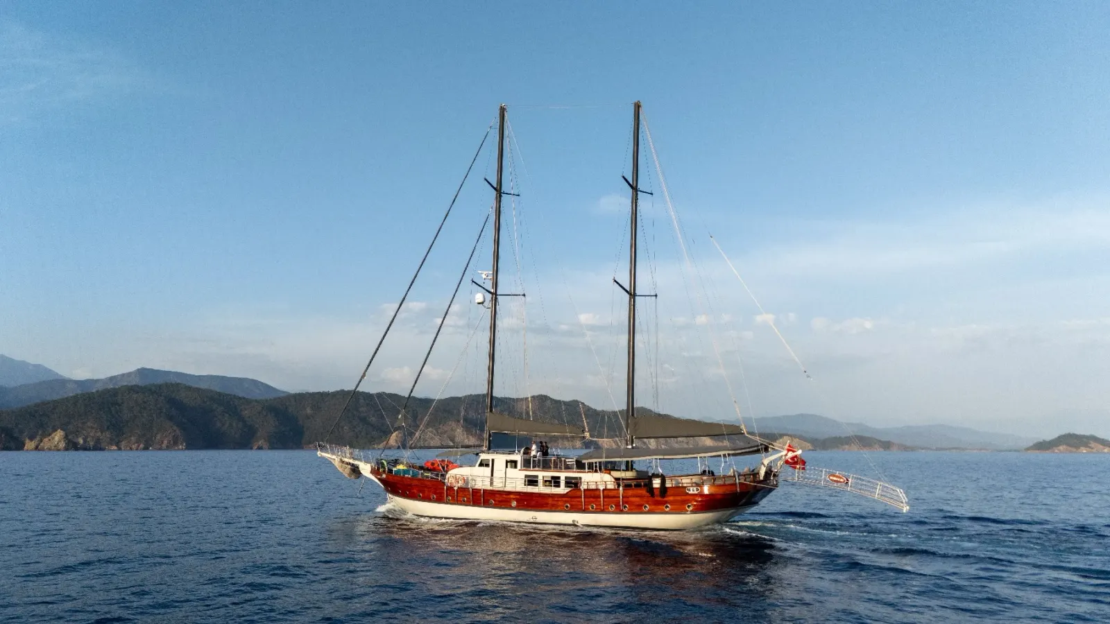 Berrak Su sailing in Marmaris
