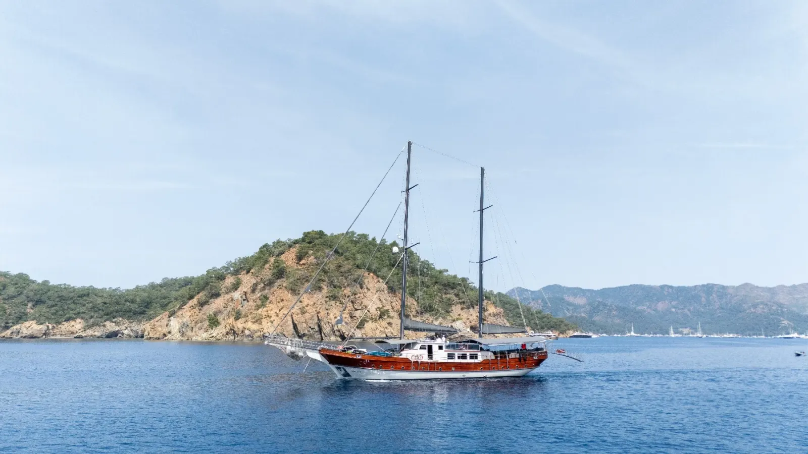 Berrak Su sailing in Marmaris