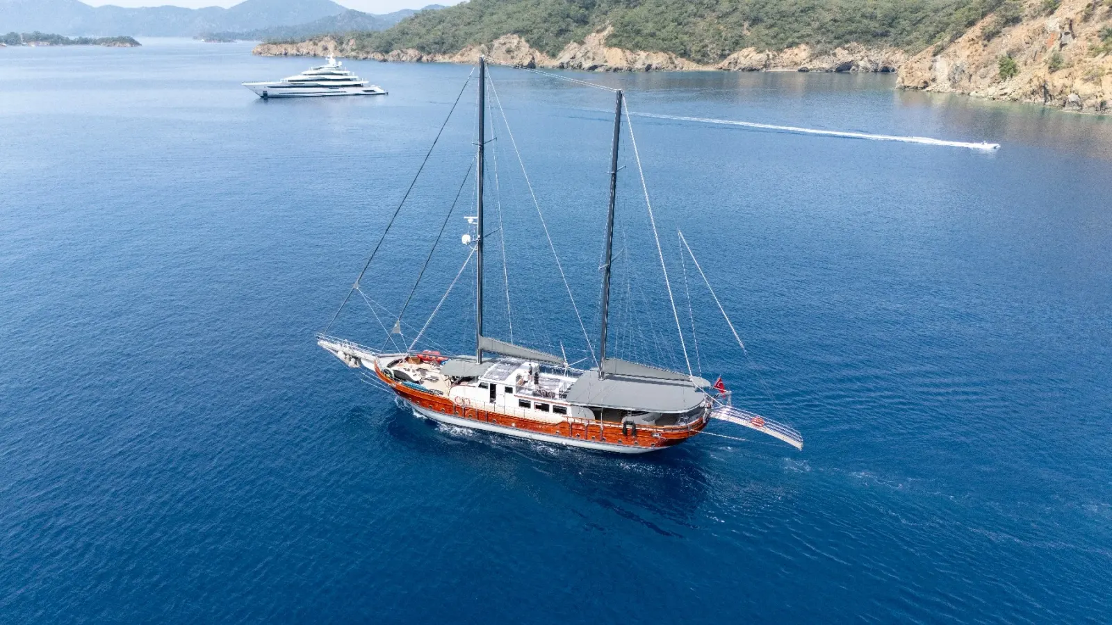 Berrak Su sailing in Marmaris