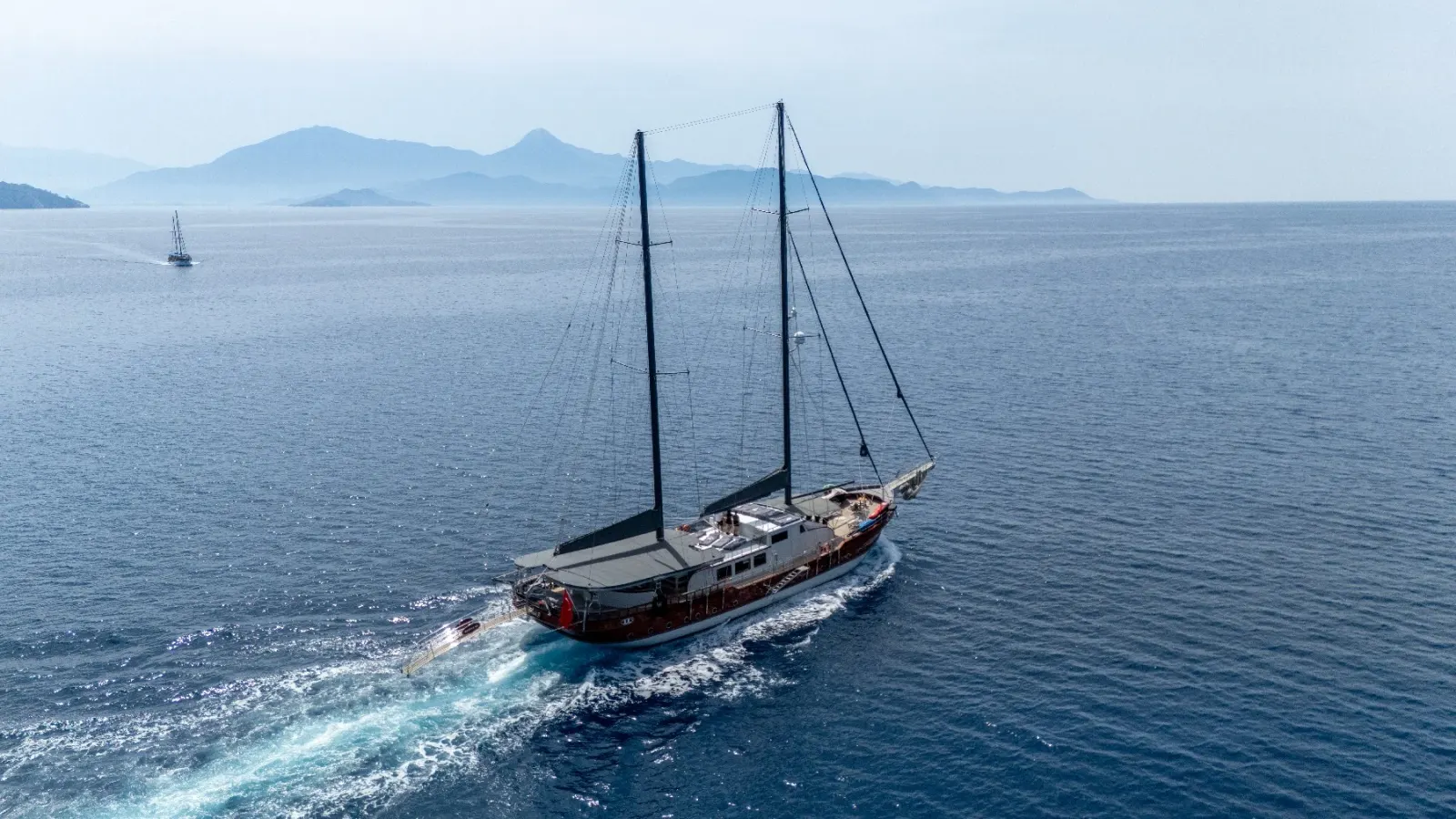 Berrak Su sailing in Marmaris