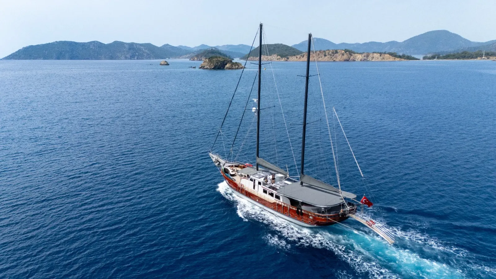 Berrak Su sailing in Marmaris