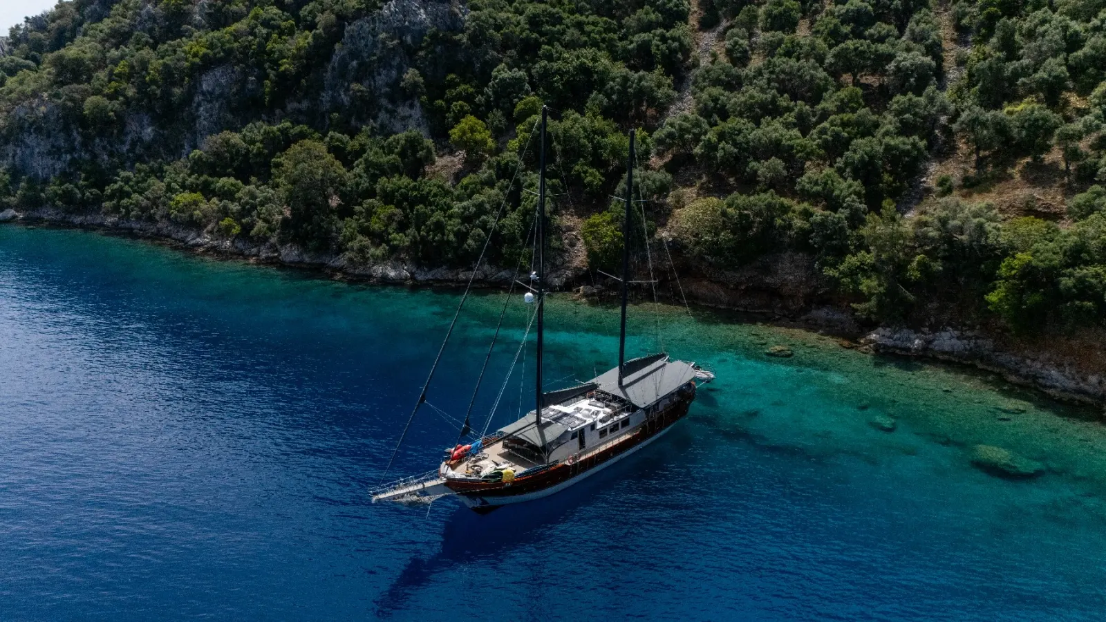 Berrak Su sailing in Marmaris