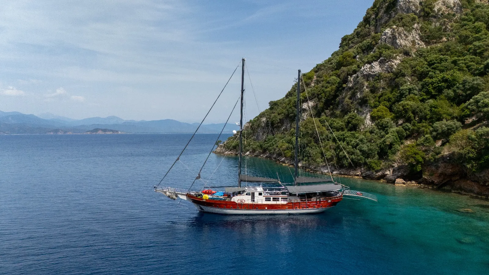 Berrak Su sailing in Marmaris