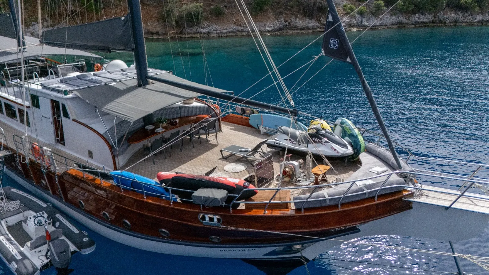 Berrak Su sailing in Marmaris