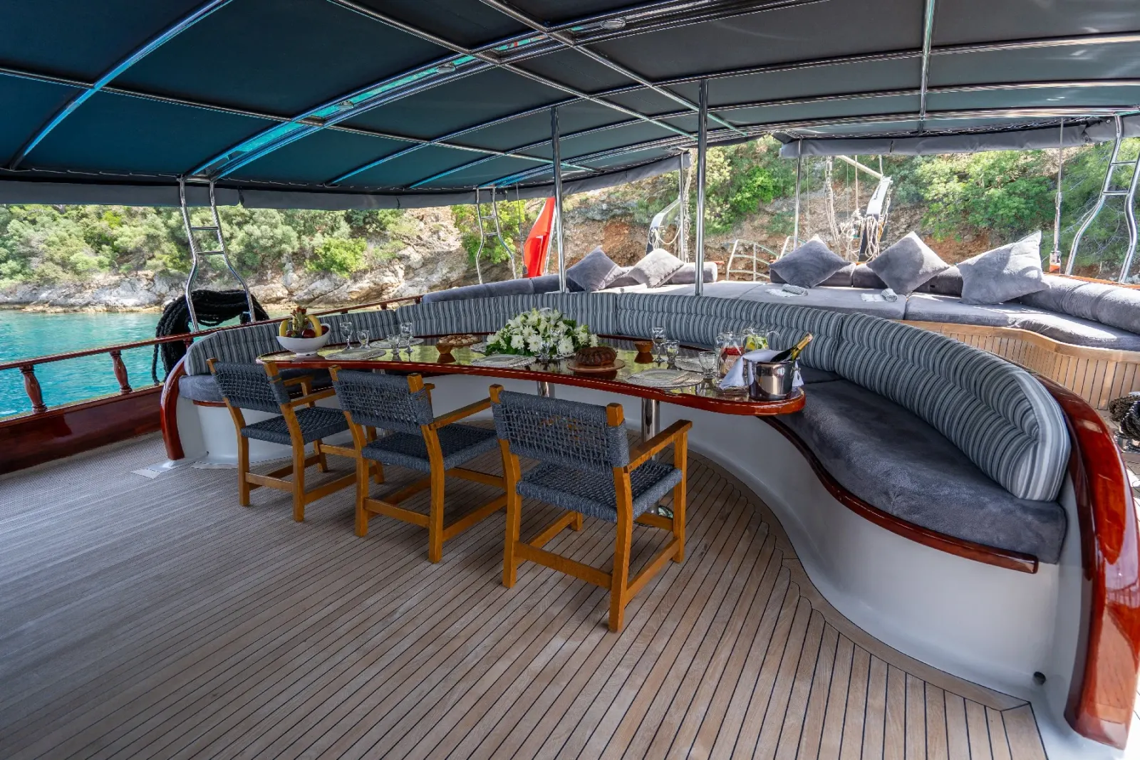 Berrak Su sailing in Marmaris
