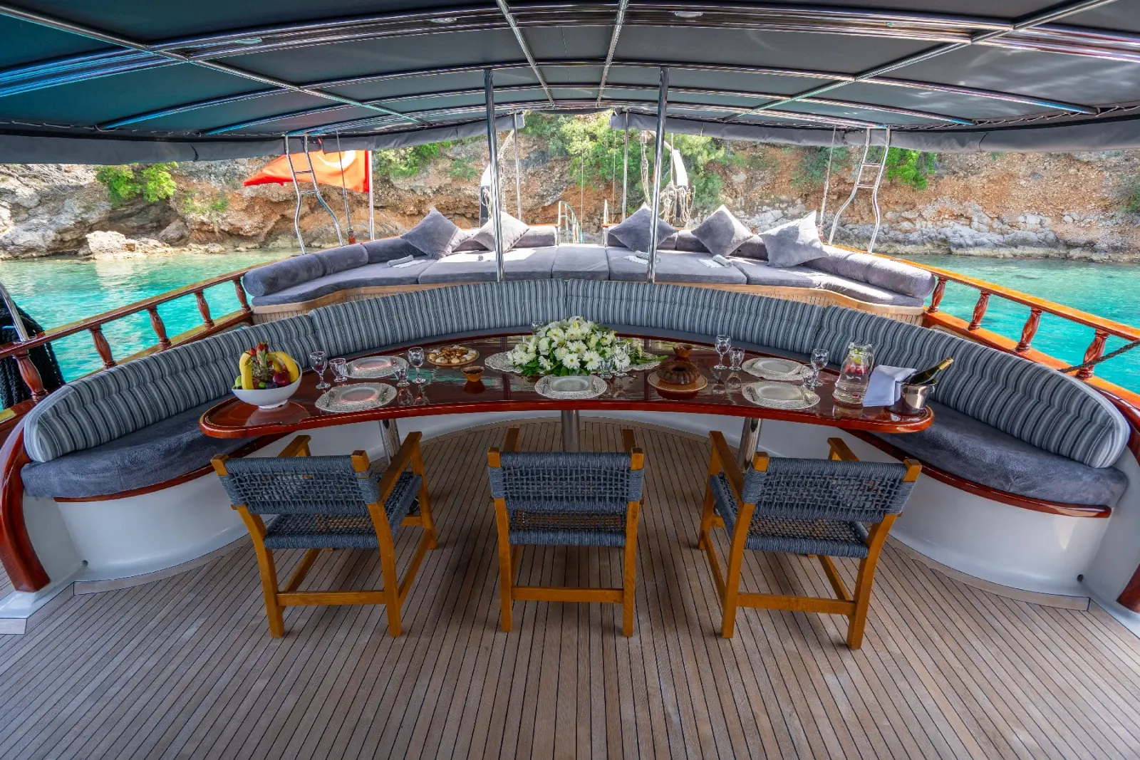 Berrak Su sailing in Marmaris