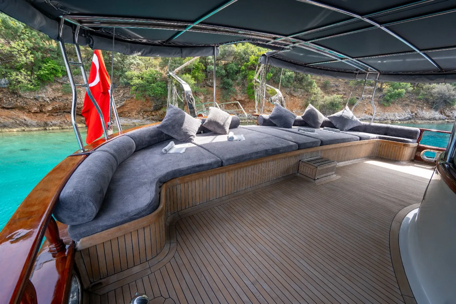 Berrak Su sailing in Marmaris