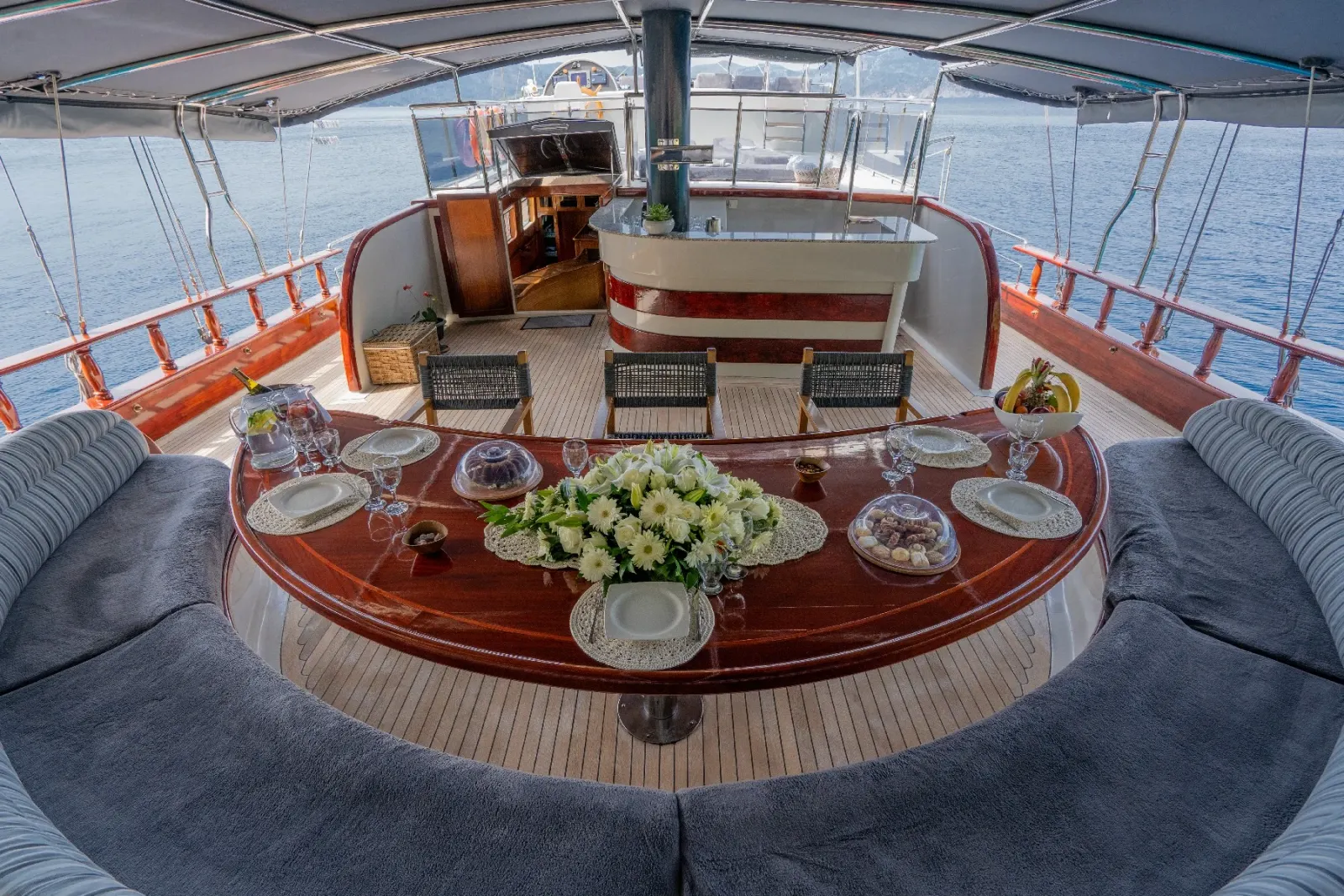 Berrak Su sailing in Marmaris