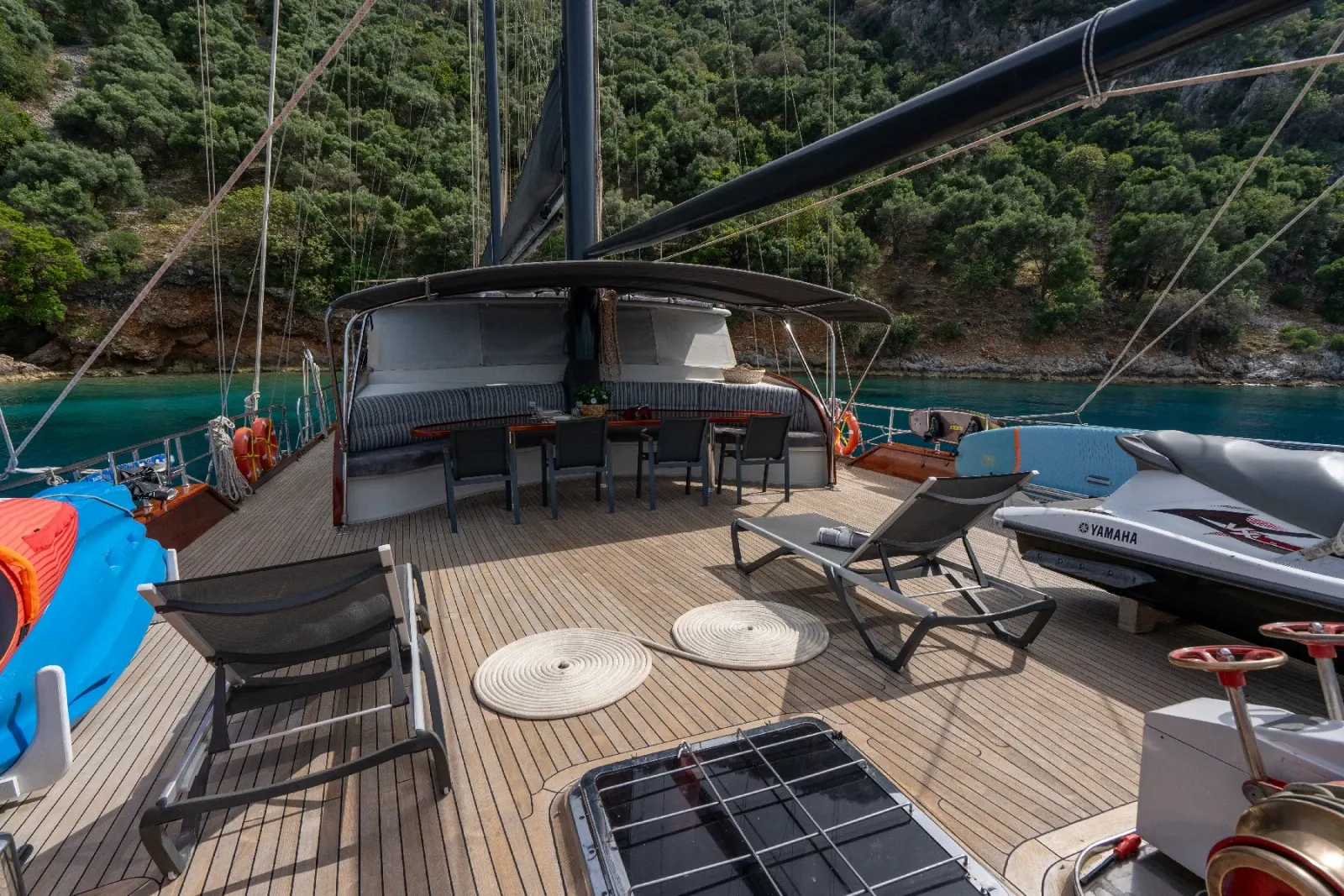 Berrak Su sailing in Marmaris