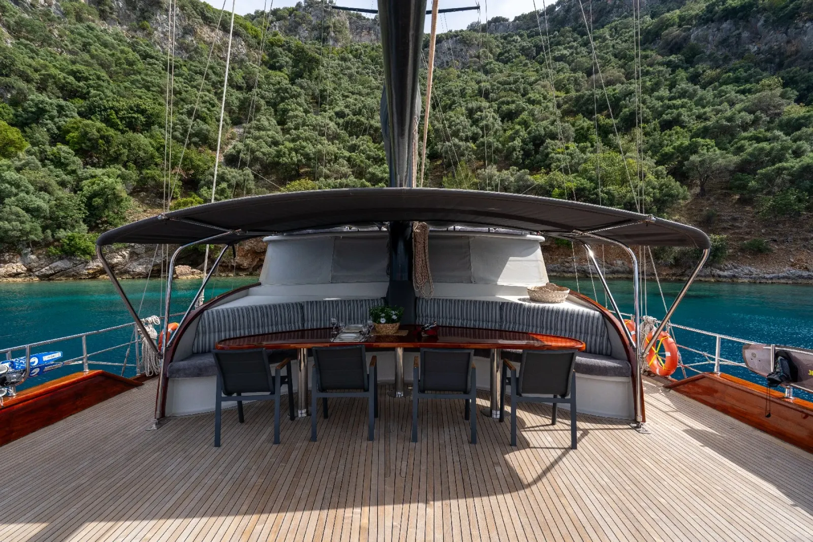 Berrak Su sailing in Marmaris