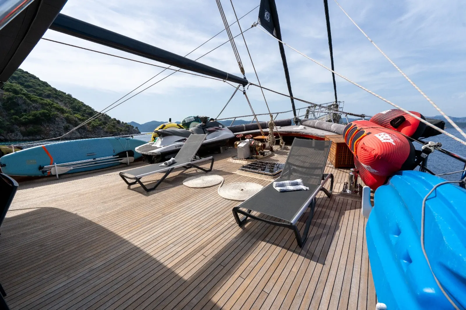 Berrak Su sailing in Marmaris