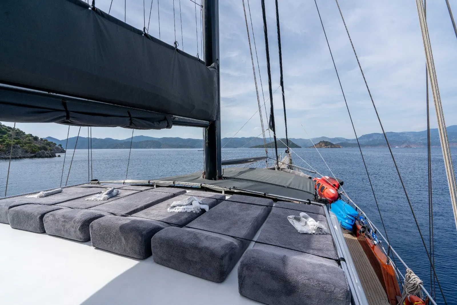 Berrak Su sailing in Marmaris
