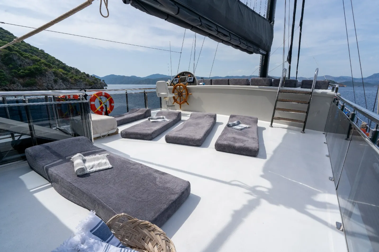Berrak Su sailing in Marmaris