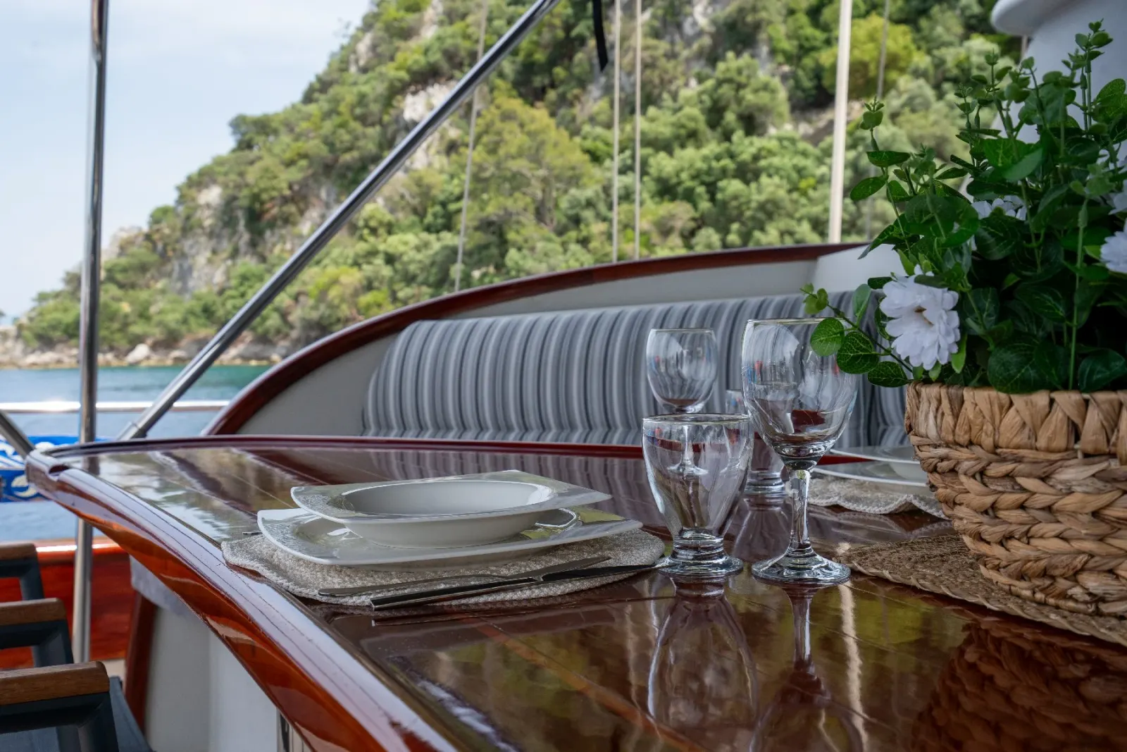 Berrak Su sailing in Marmaris