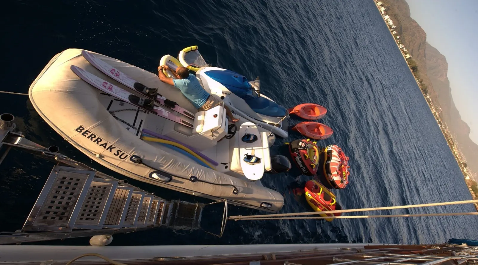 Berrak Su sailing in Marmaris
