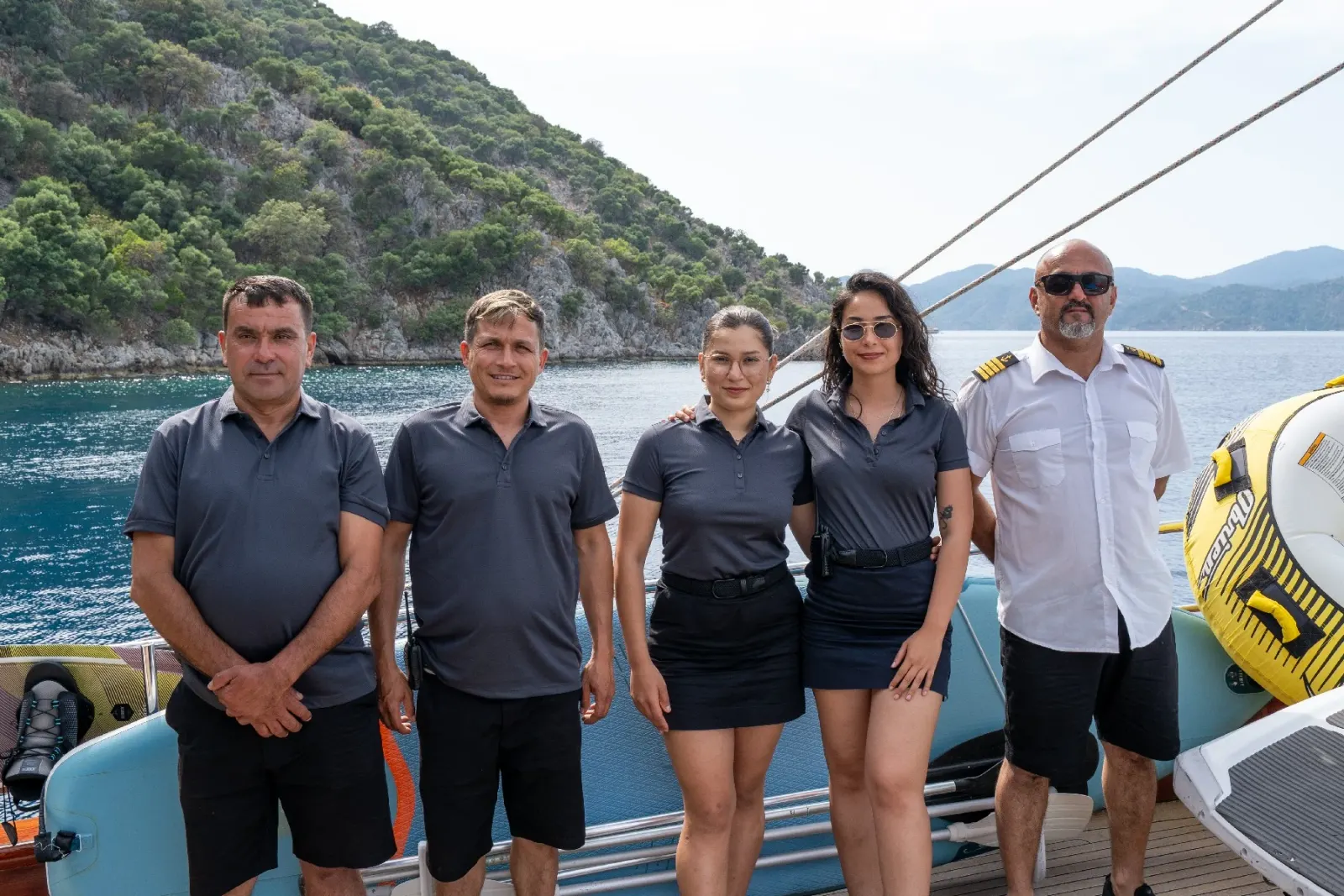 Berrak Su sailing in Marmaris