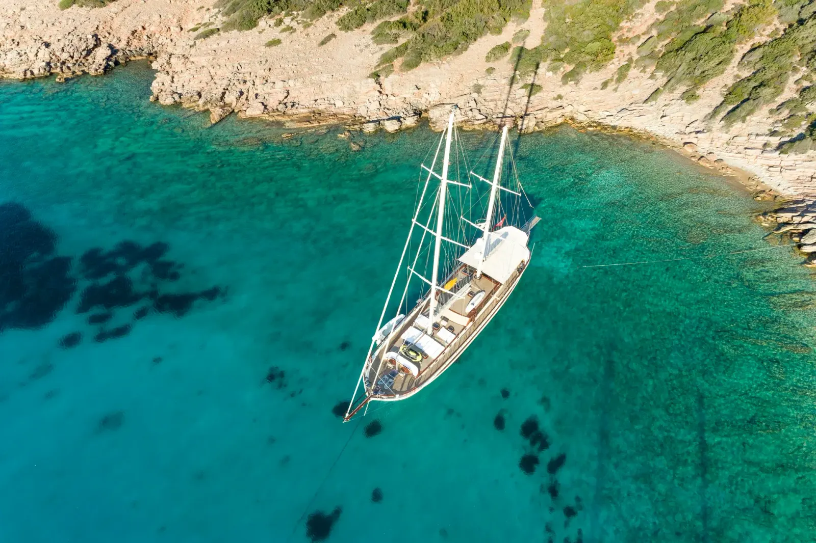 Estrella De Mar sailing in Bodrum