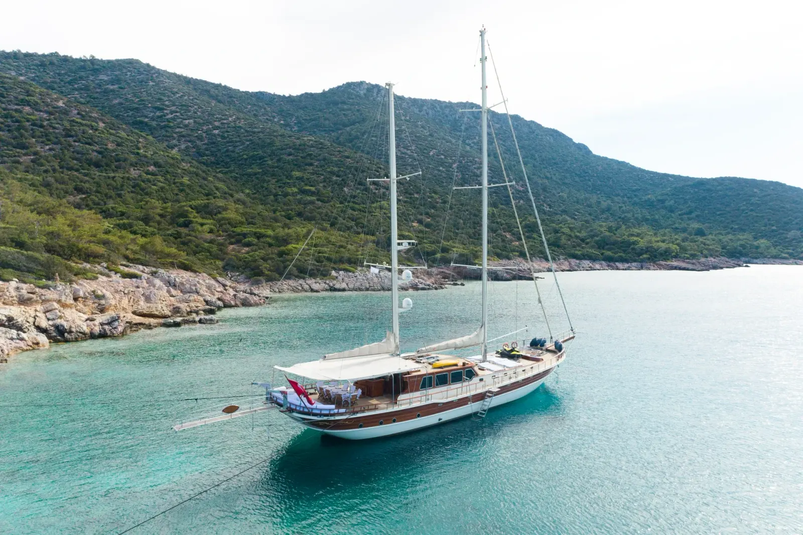 Estrella De Mar sailing in Bodrum