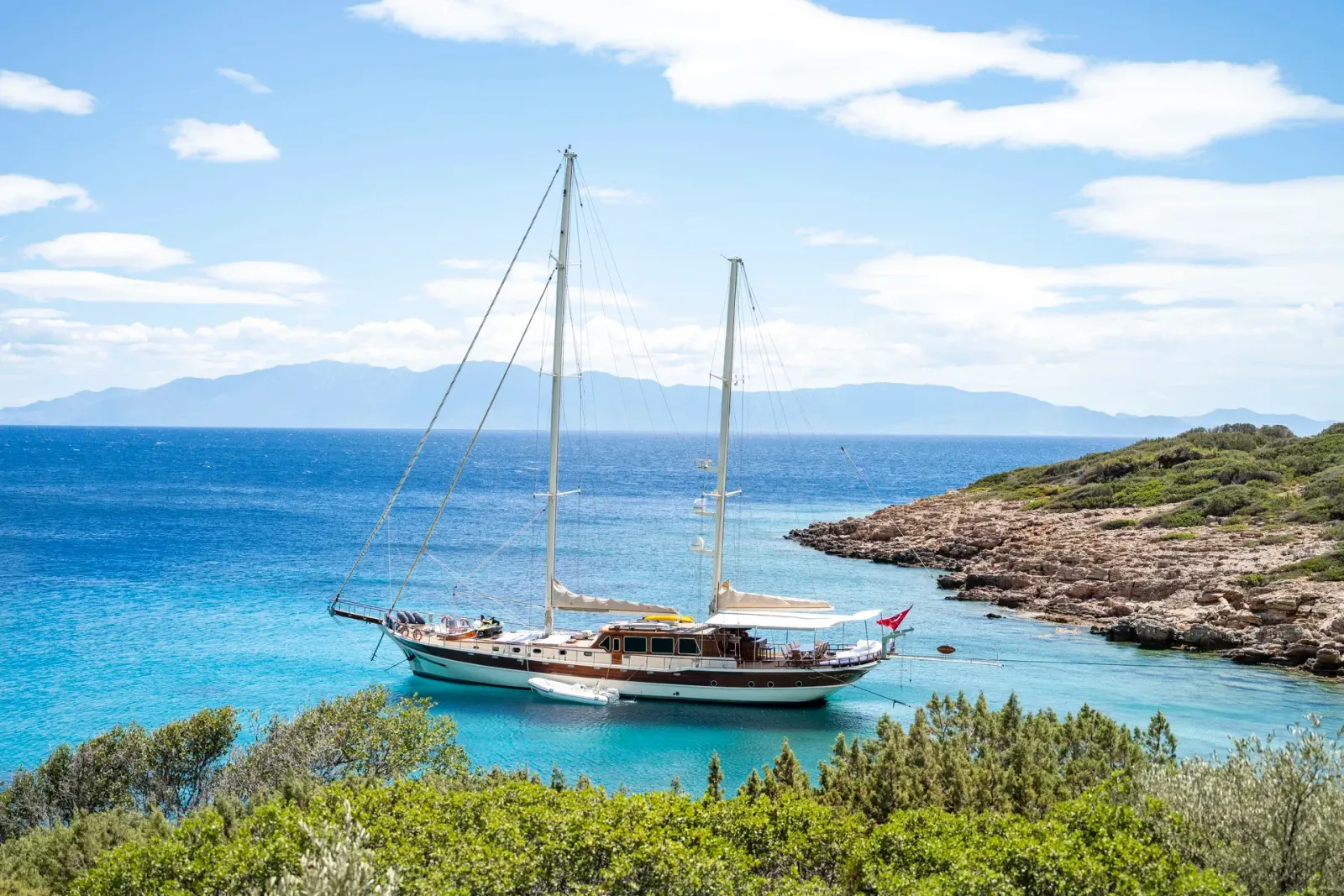 Estrella De Mar sailing in Bodrum