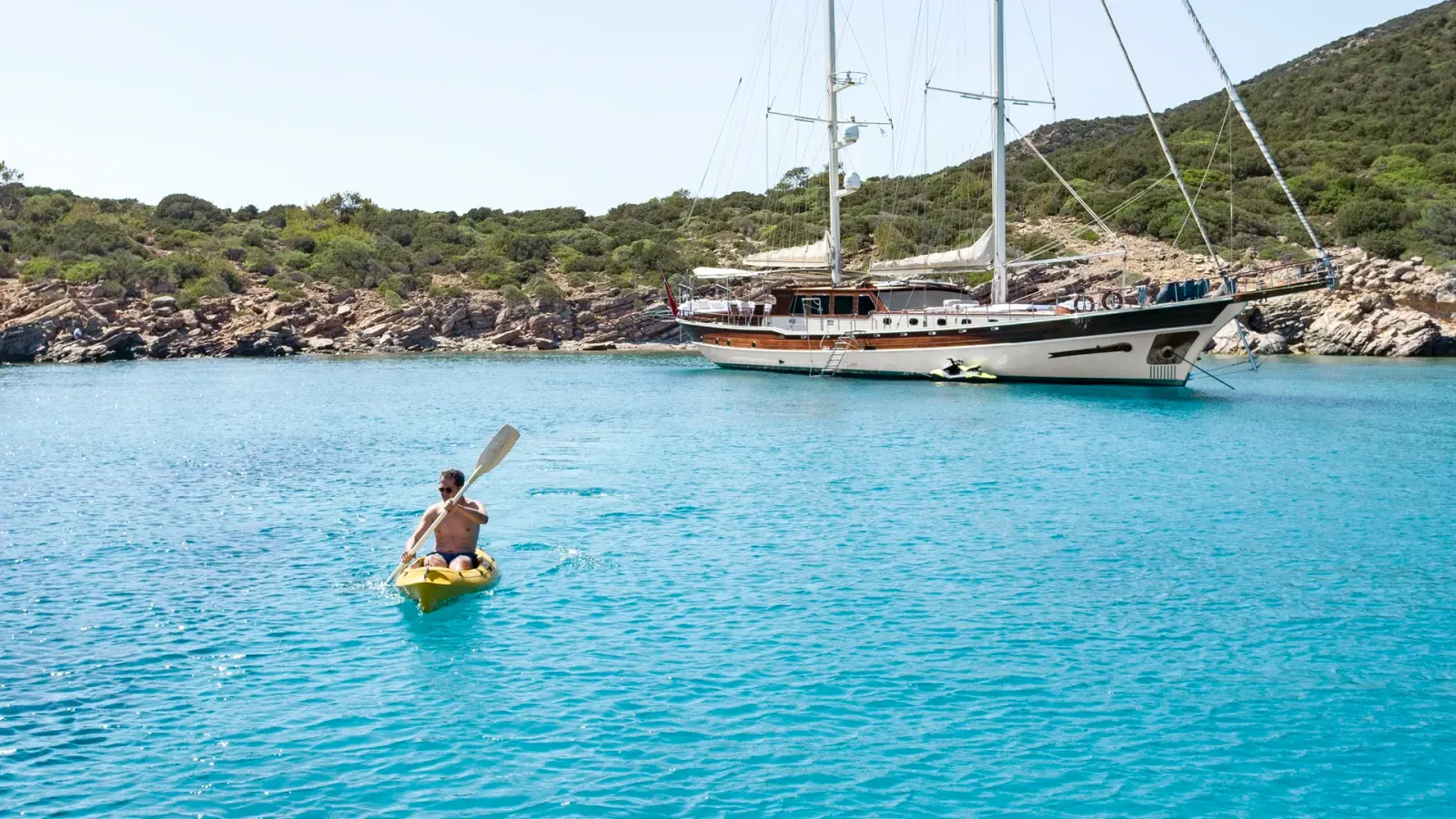 Estrella De Mar sailing in Bodrum