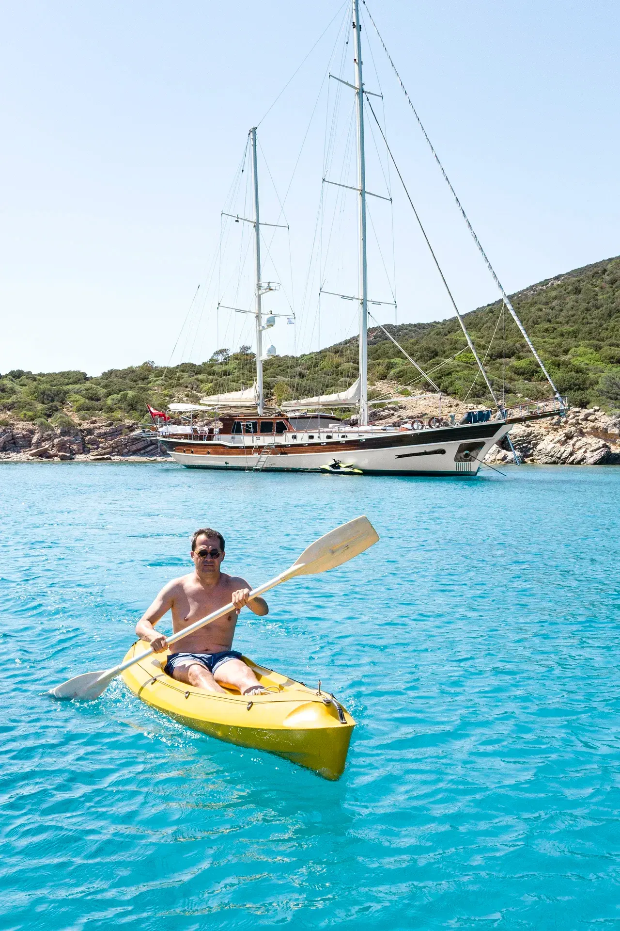 Estrella De Mar sailing in Bodrum