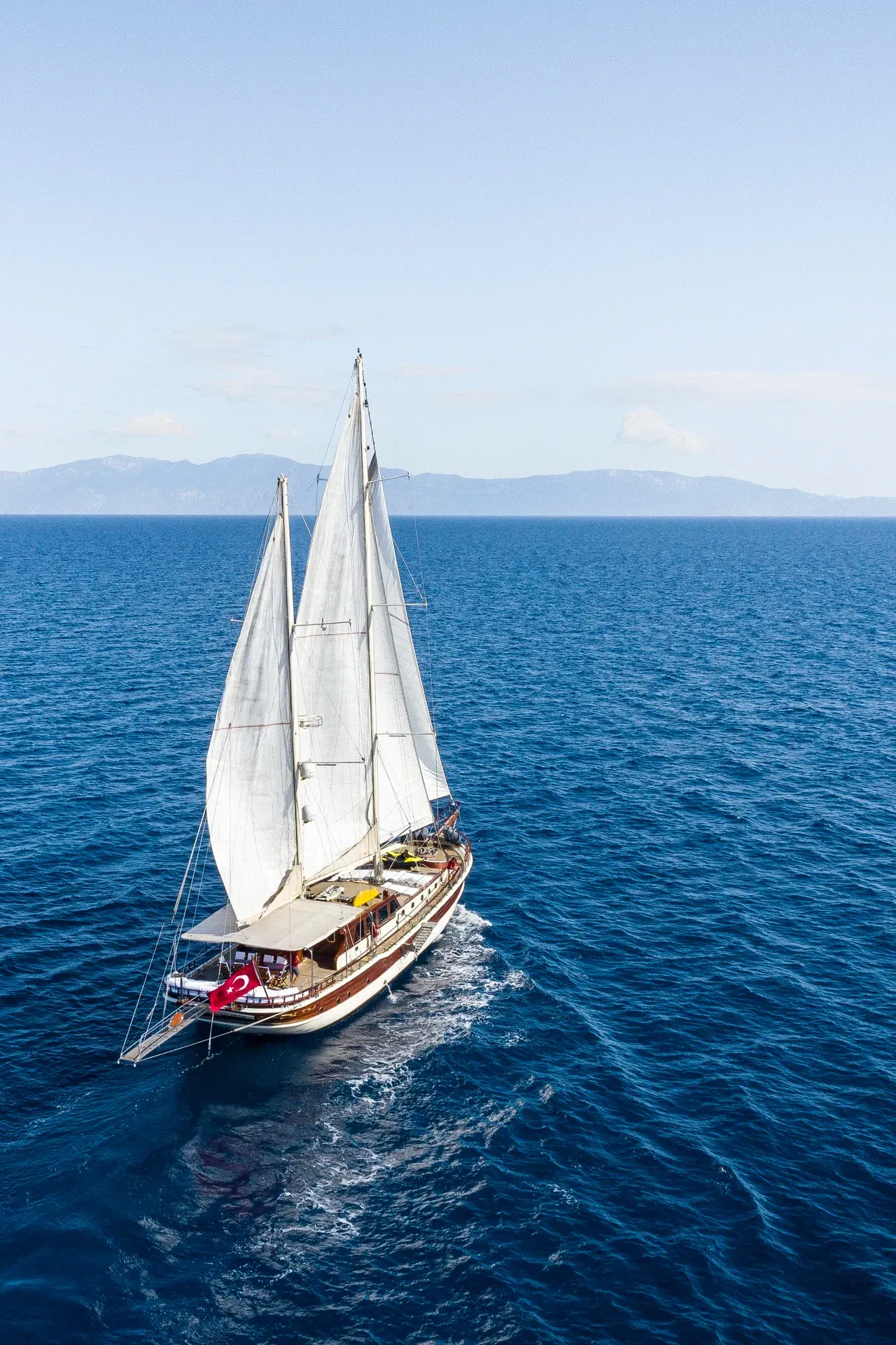 Estrella De Mar sailing in Bodrum