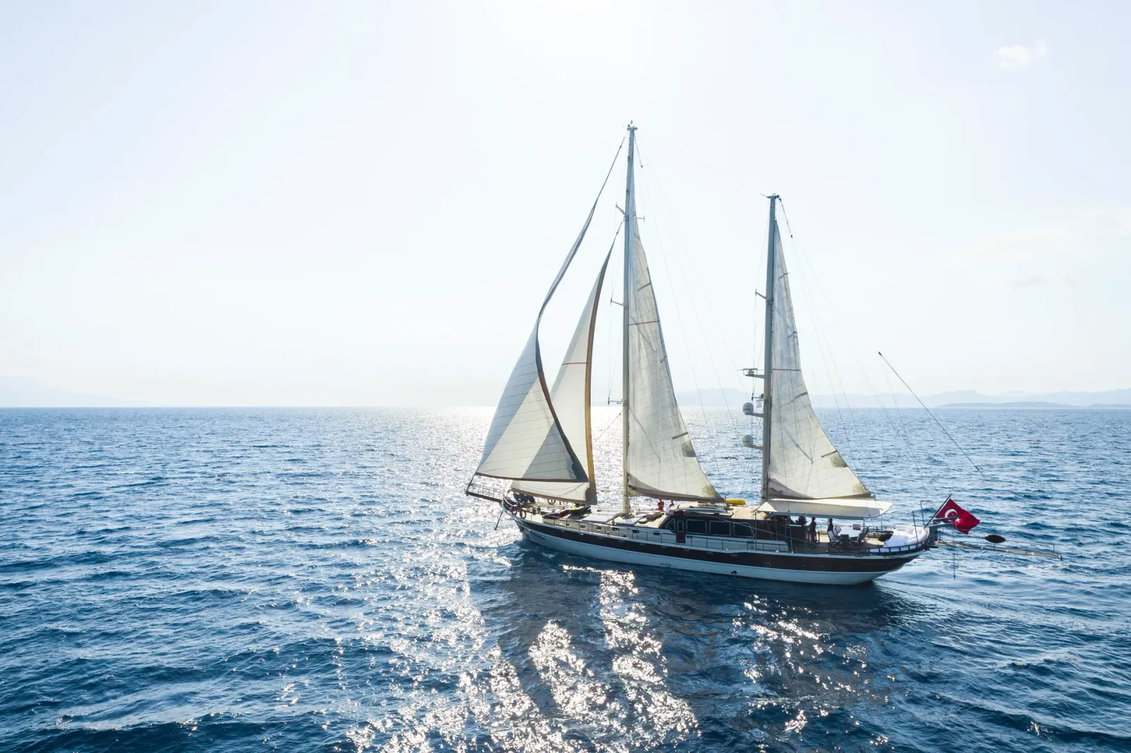 Estrella De Mar sailing in Bodrum