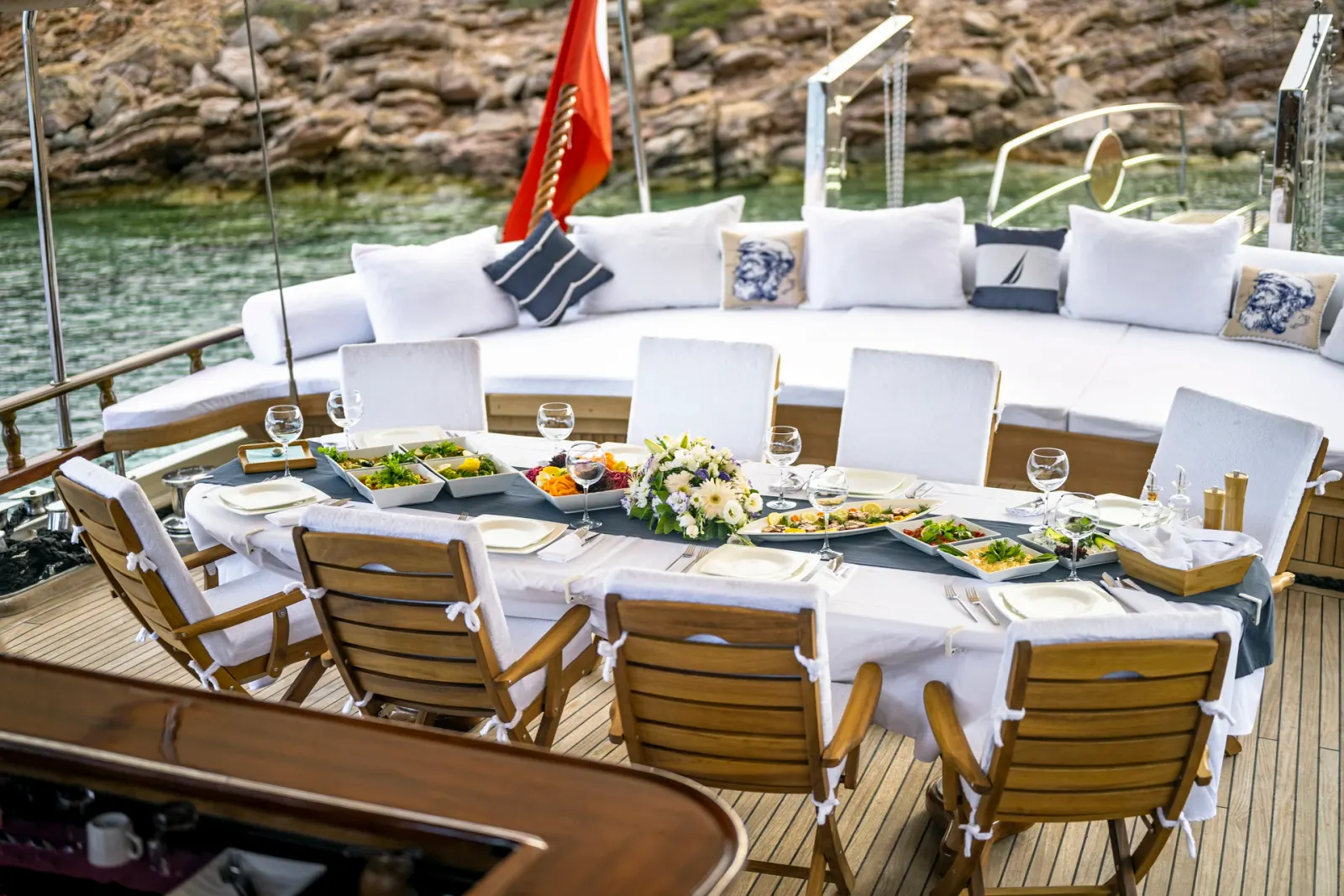 Estrella De Mar sailing in Bodrum