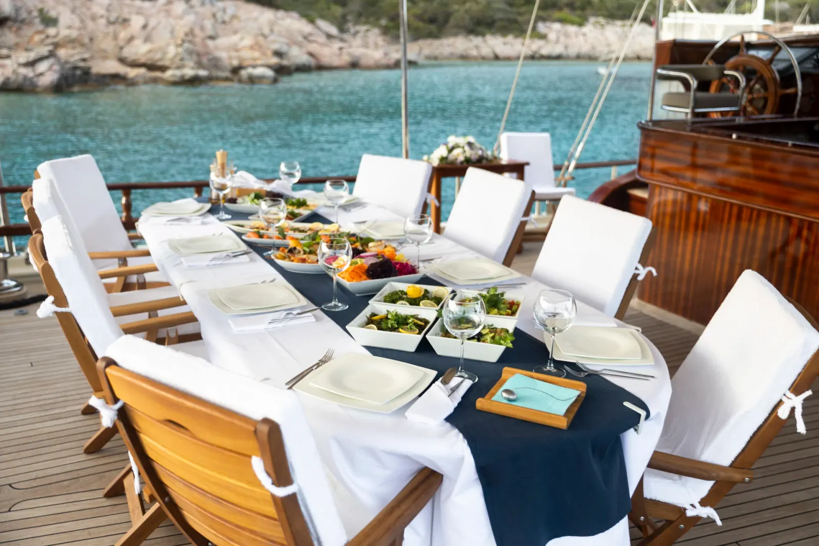 Estrella De Mar sailing in Bodrum