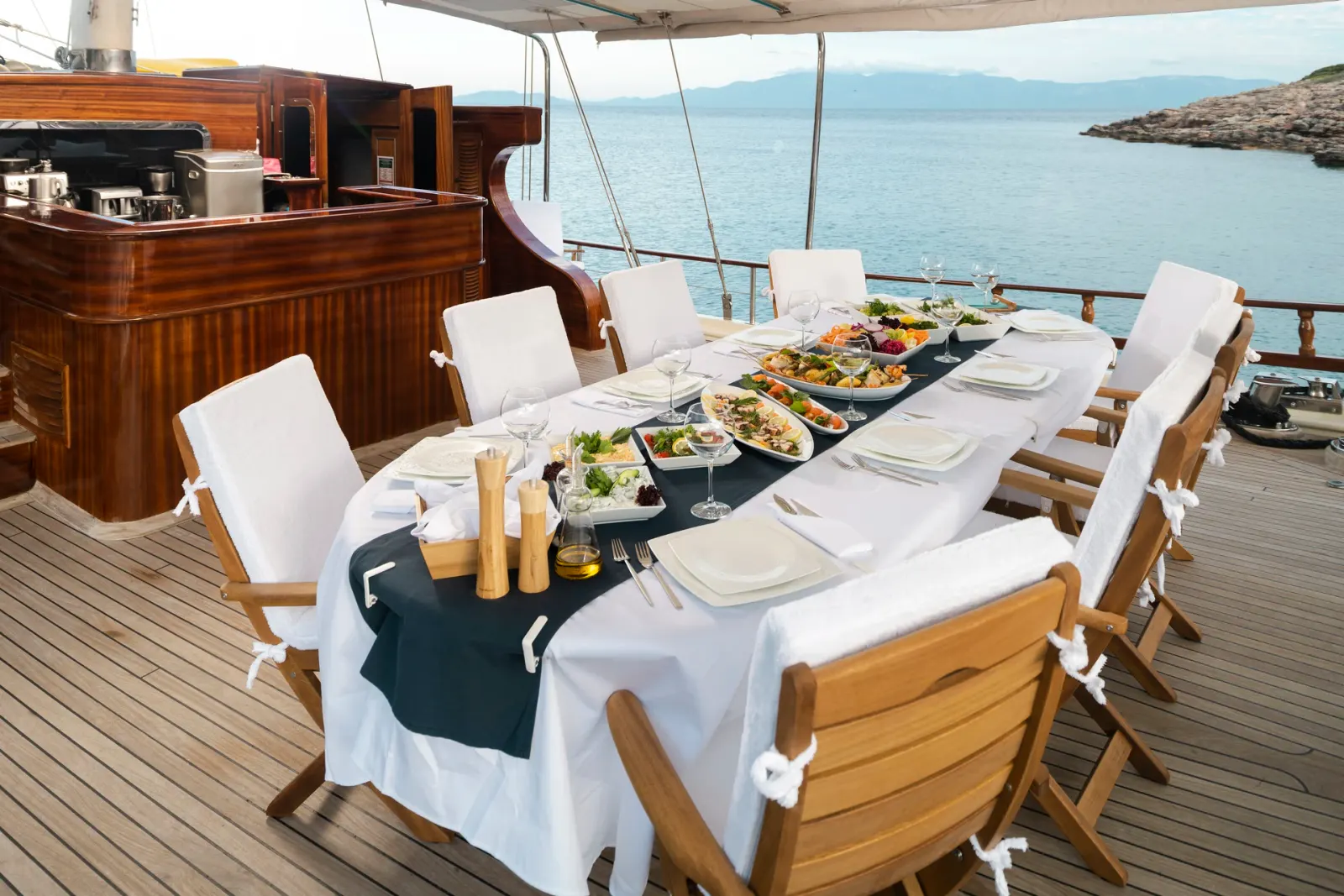 Estrella De Mar sailing in Bodrum