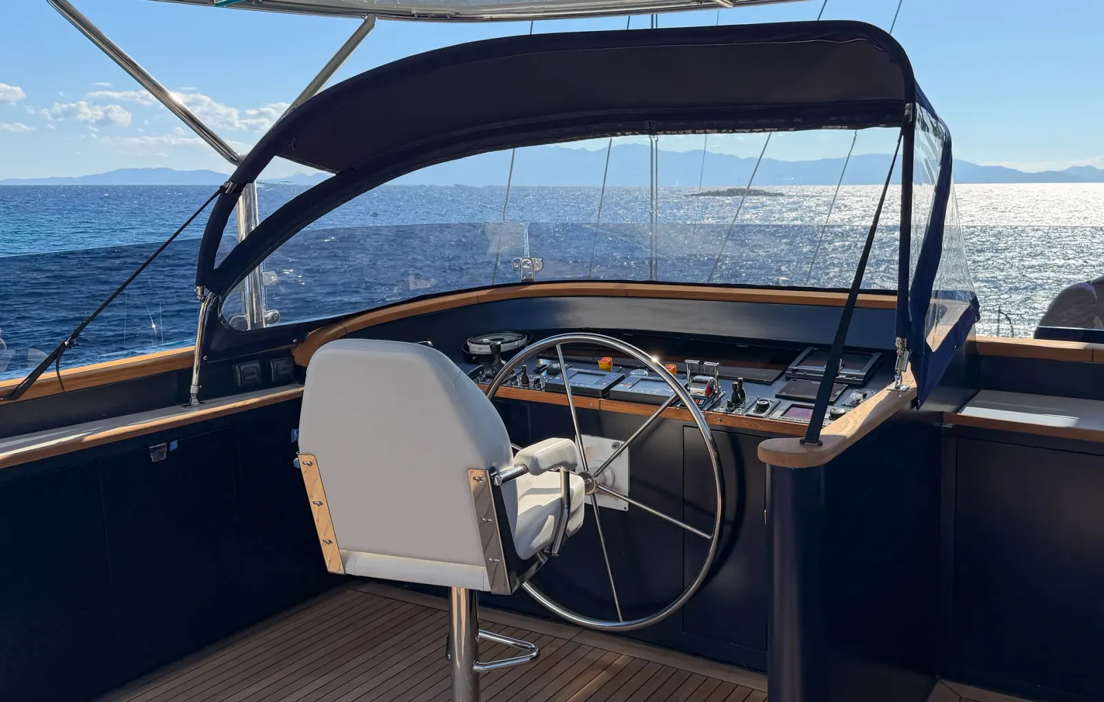 Oguz Khan sailing in Bodrum