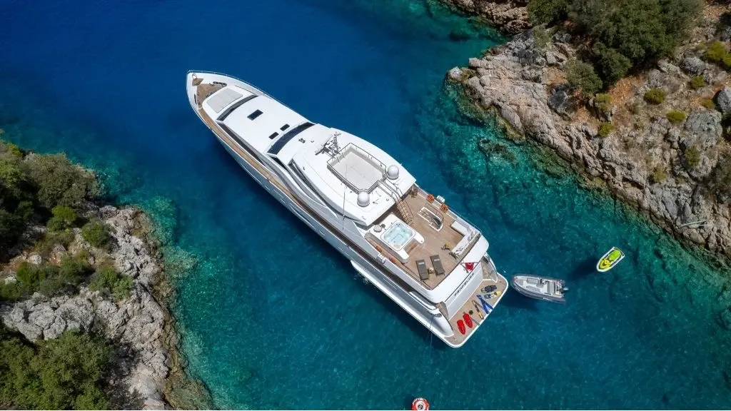 Panfeliss Motoryacht interior cabin view