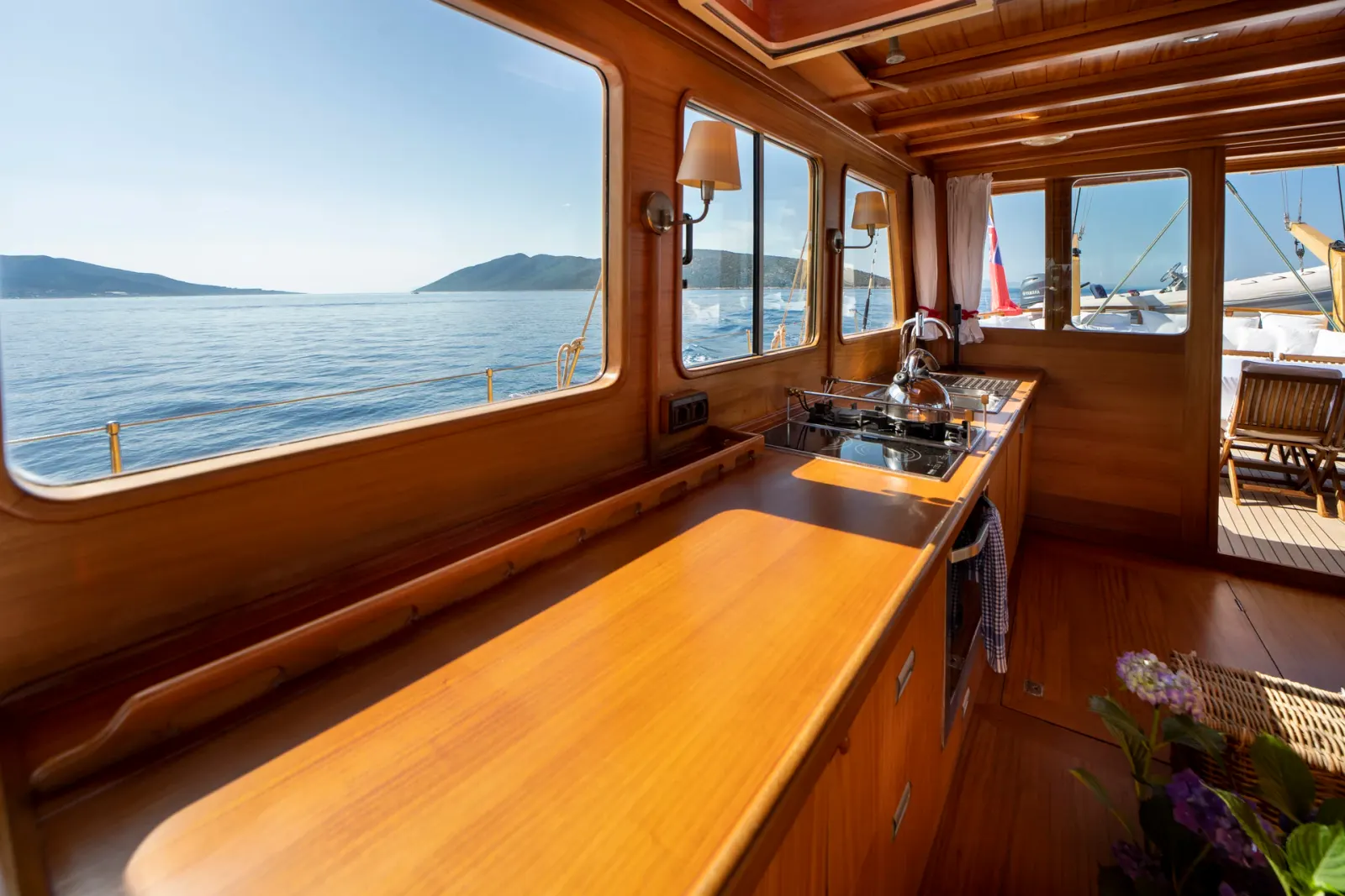 Dionysos sailing in Bodrum