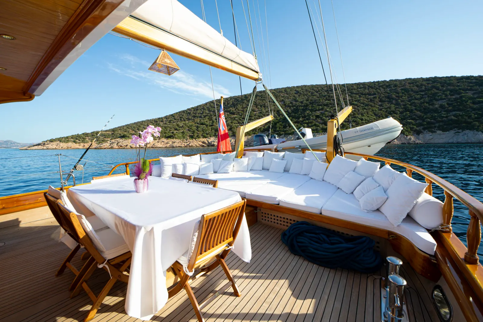 Dionysos sailing in Bodrum