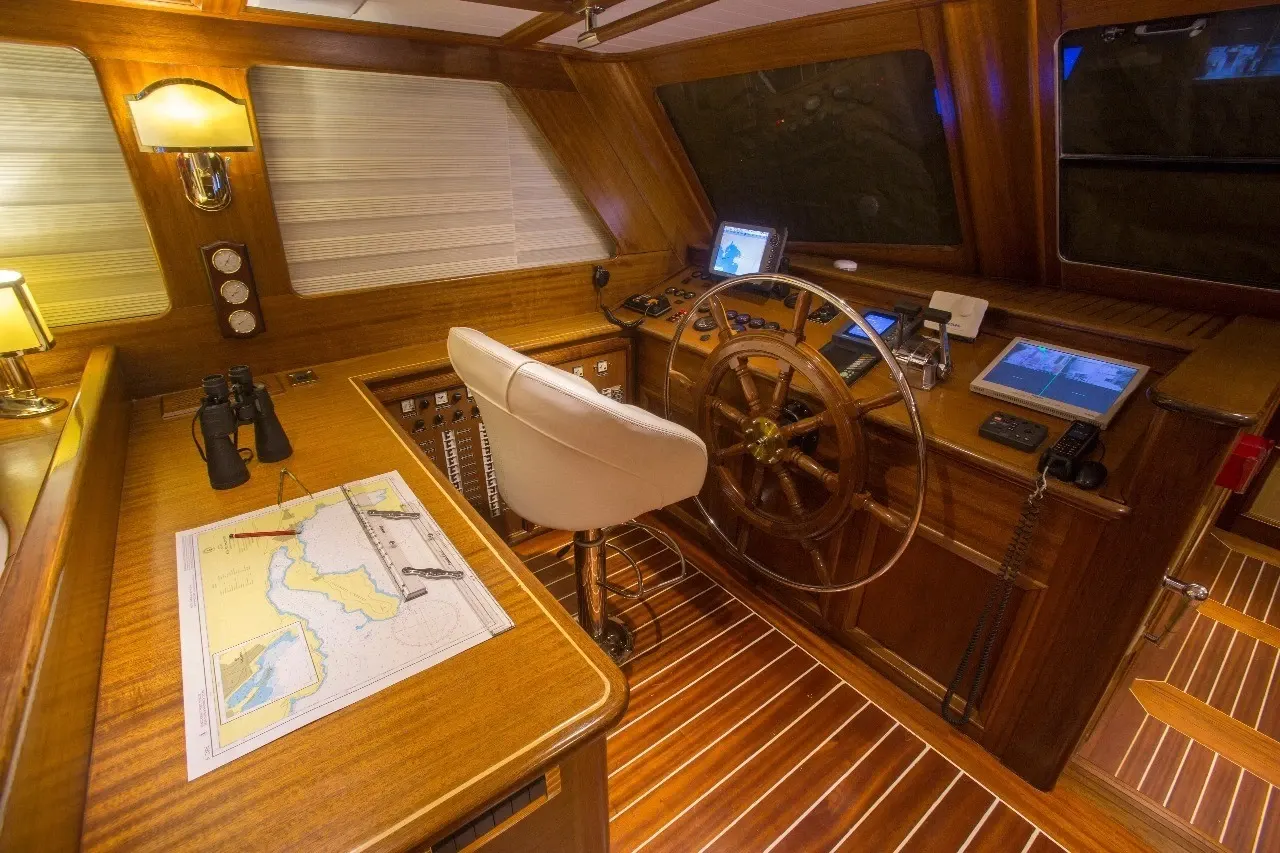 Ece Berrak sailing in Marmaris