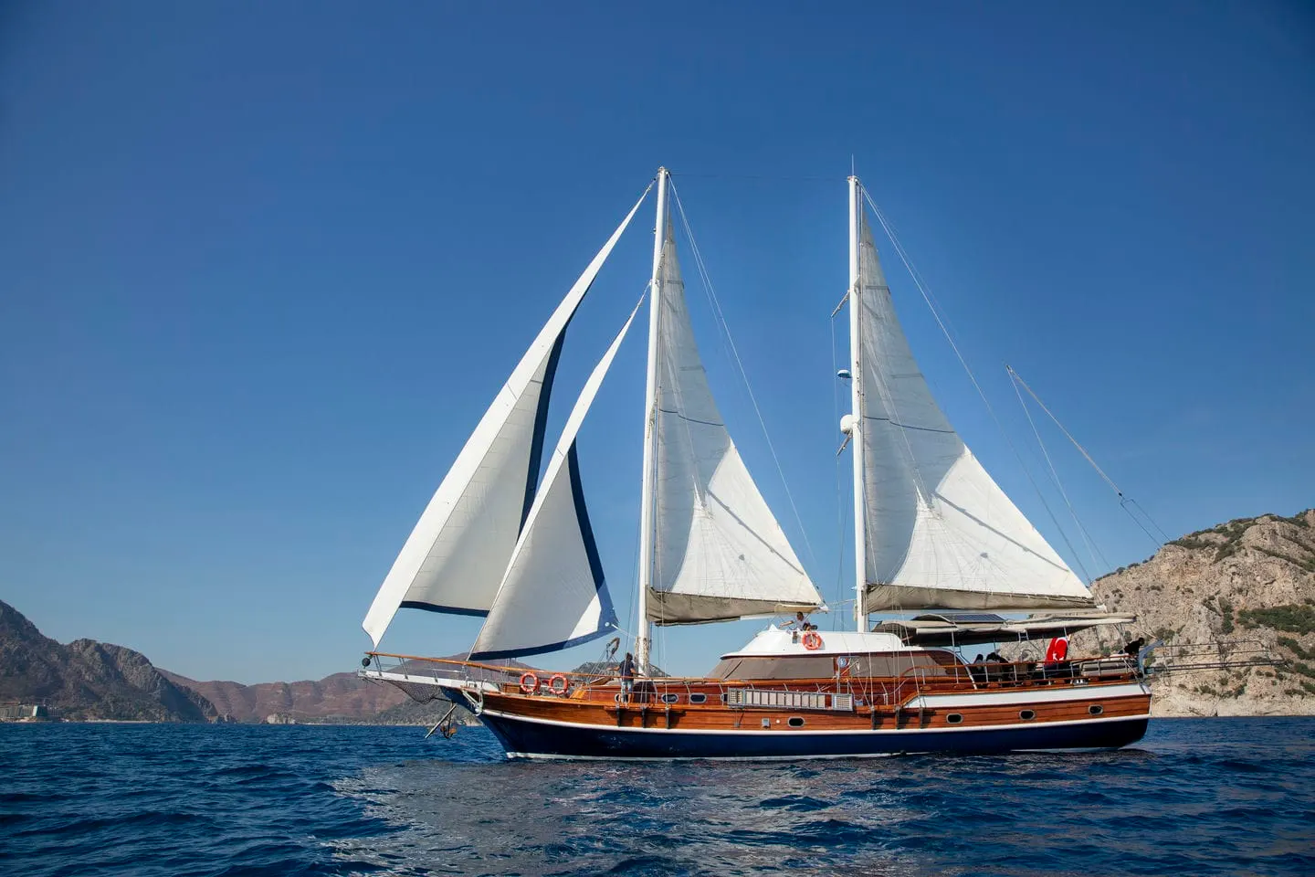 Yucebey-1 - Gulet yacht for charter in Marmaris