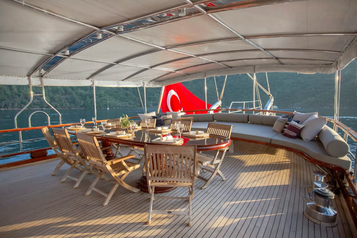 Yucebey-1 sailing in Marmaris
