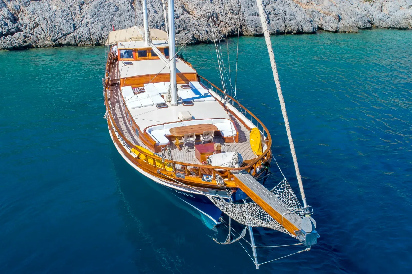 Burc-u Zafer  sailing in Bodrum