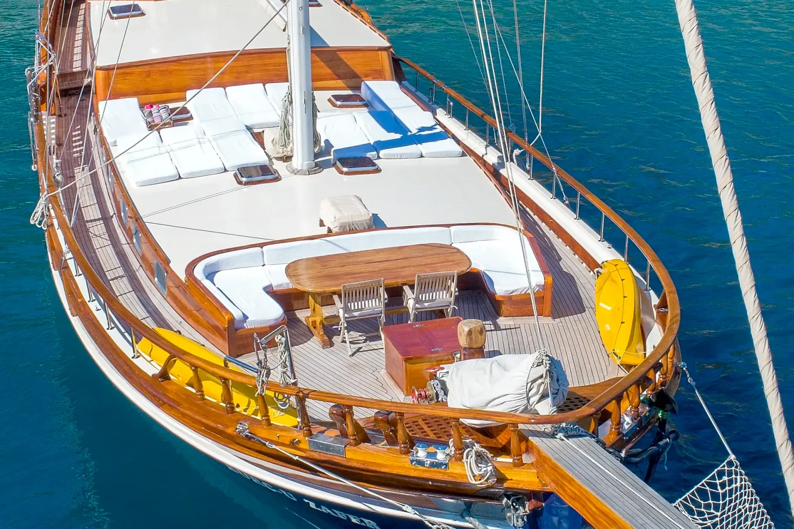 Burc-u Zafer  sailing in Bodrum