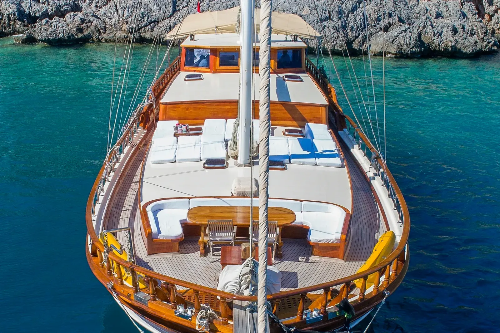 Burc-u Zafer  sailing in Bodrum