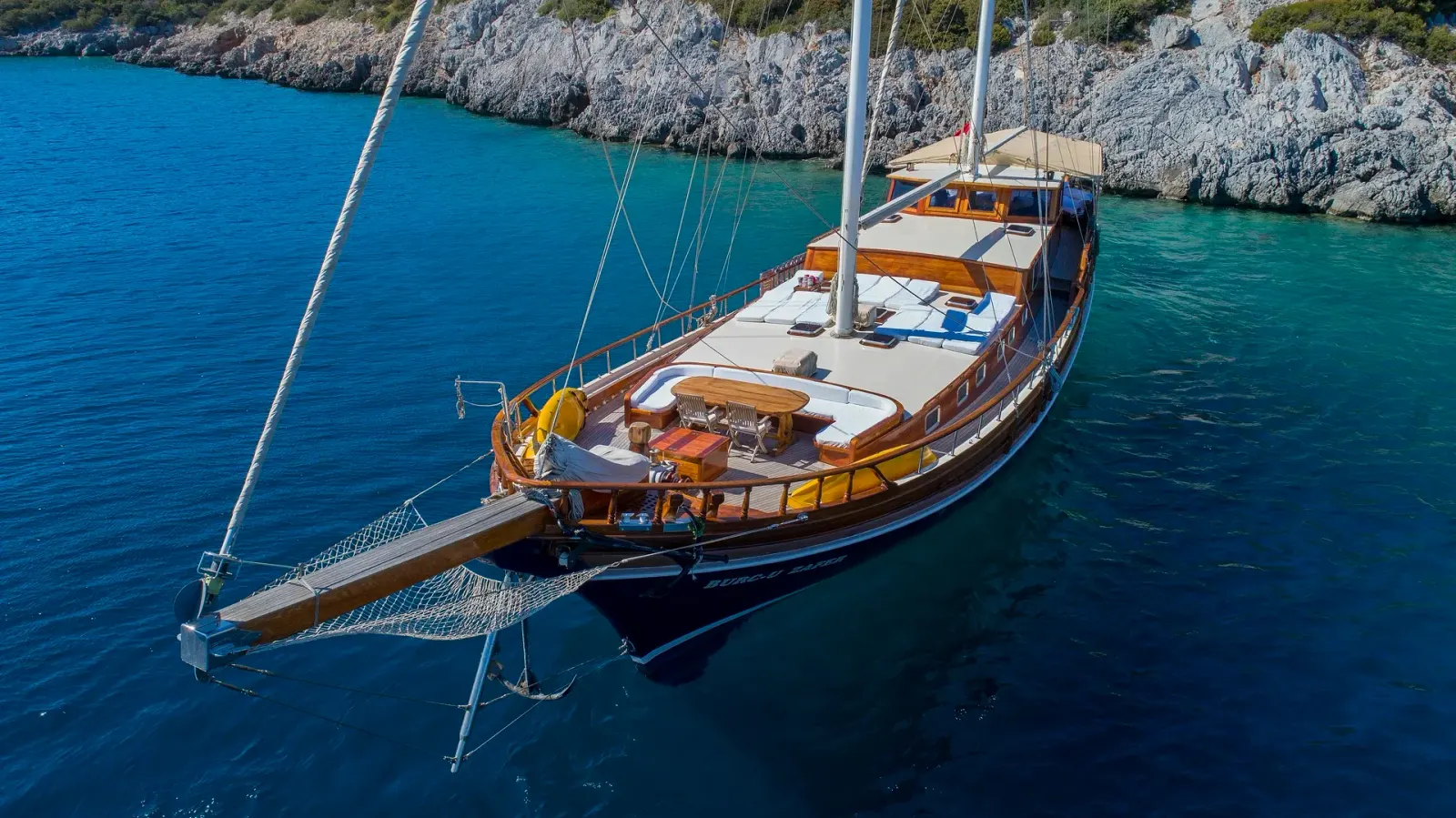 Burc-u Zafer  sailing in Bodrum