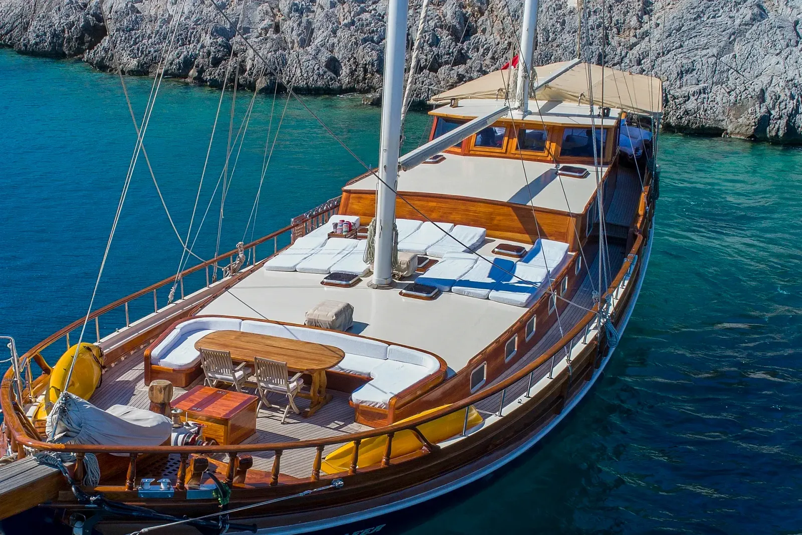 Burc-u Zafer  sailing in Bodrum