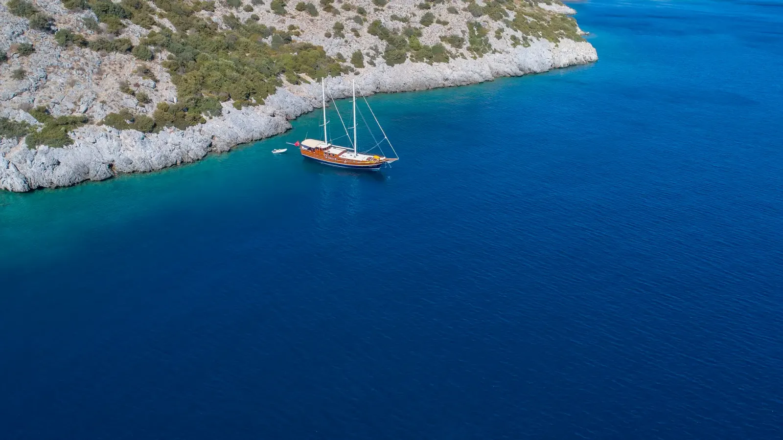 Burc-u Zafer  sailing in Bodrum
