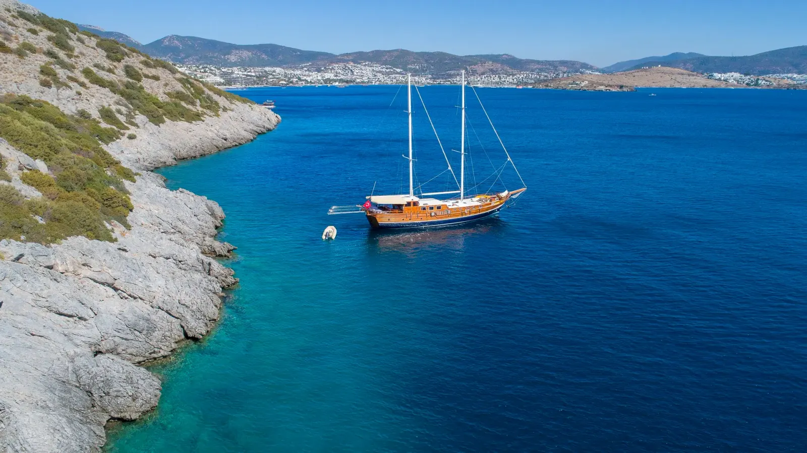Burc-u Zafer  sailing in Bodrum