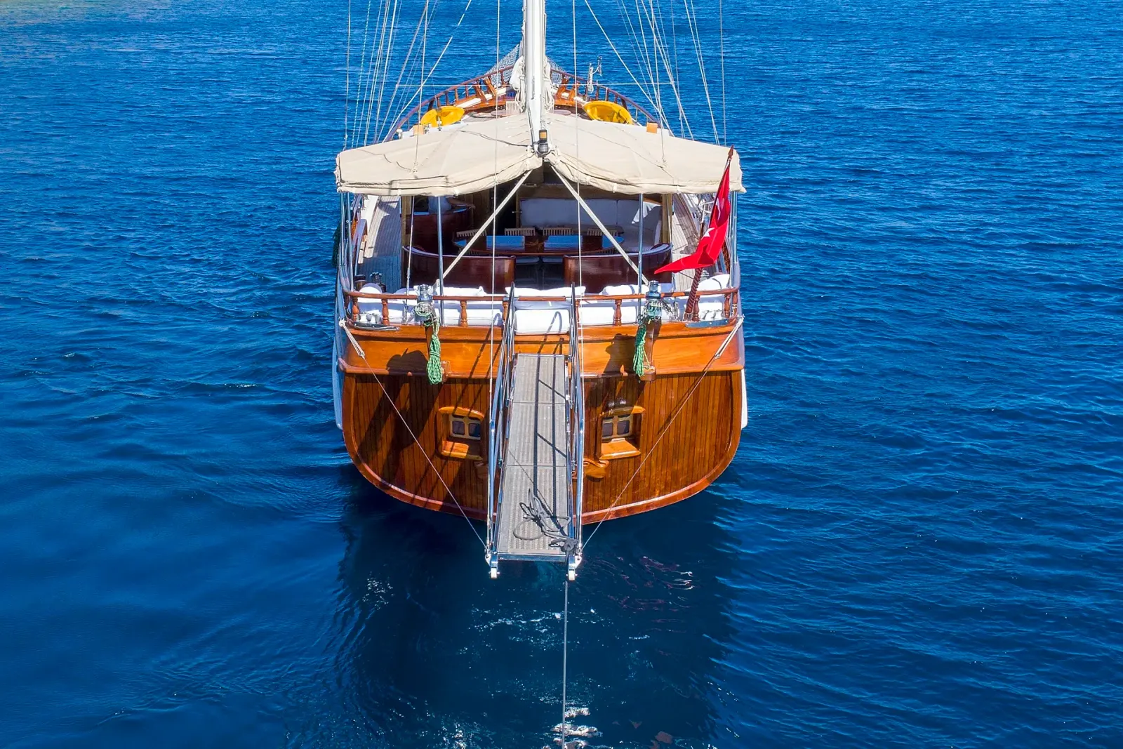 Burc-u Zafer  sailing in Bodrum