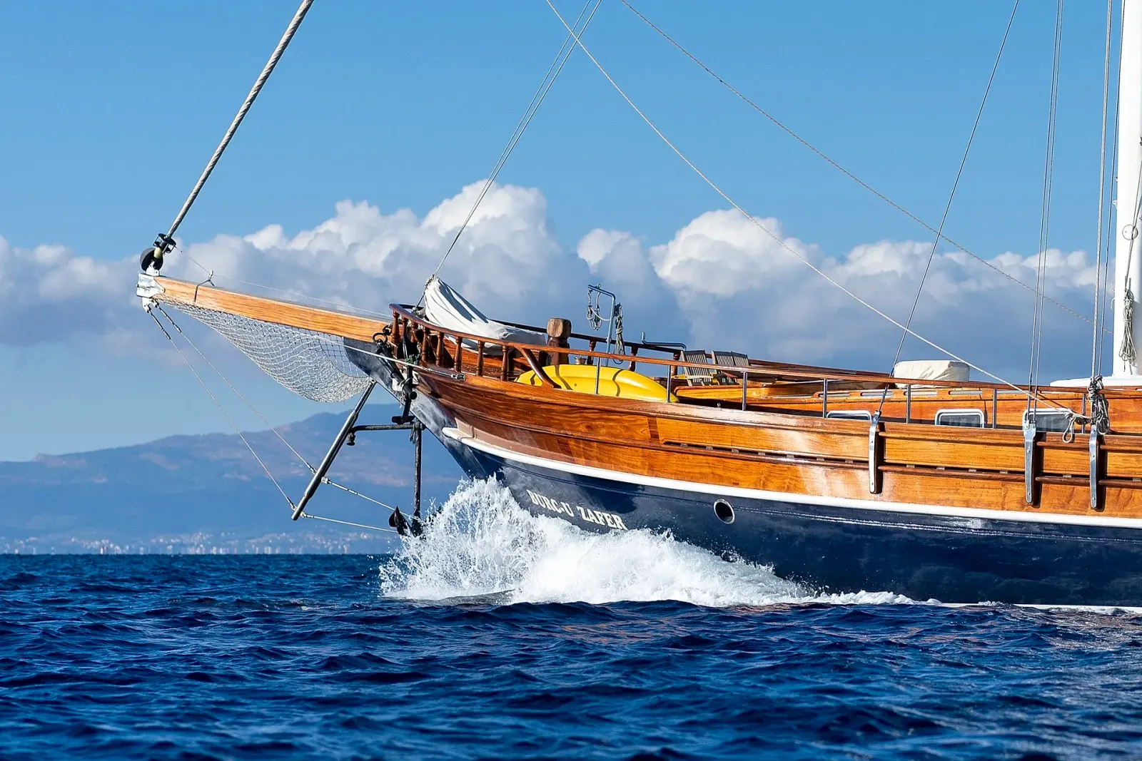 Burc-u Zafer  sailing in Bodrum