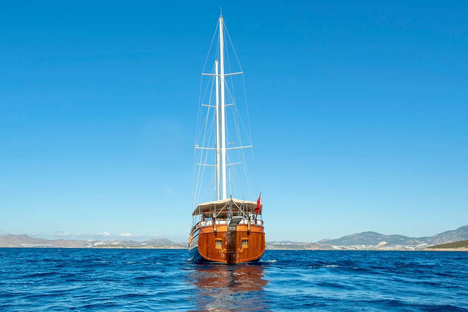 Burc-u Zafer  sailing in Bodrum
