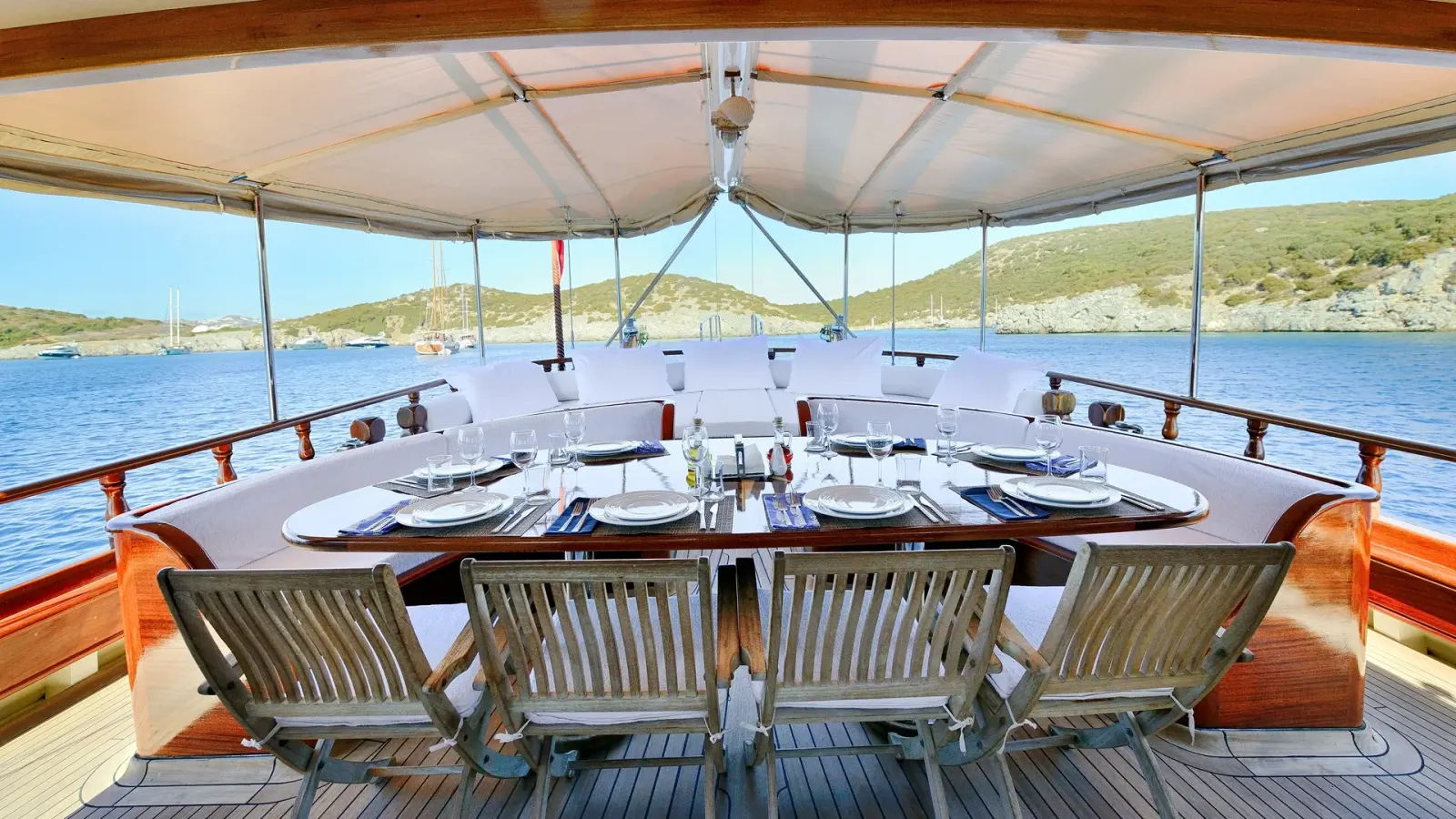 Burc-u Zafer  sailing in Bodrum