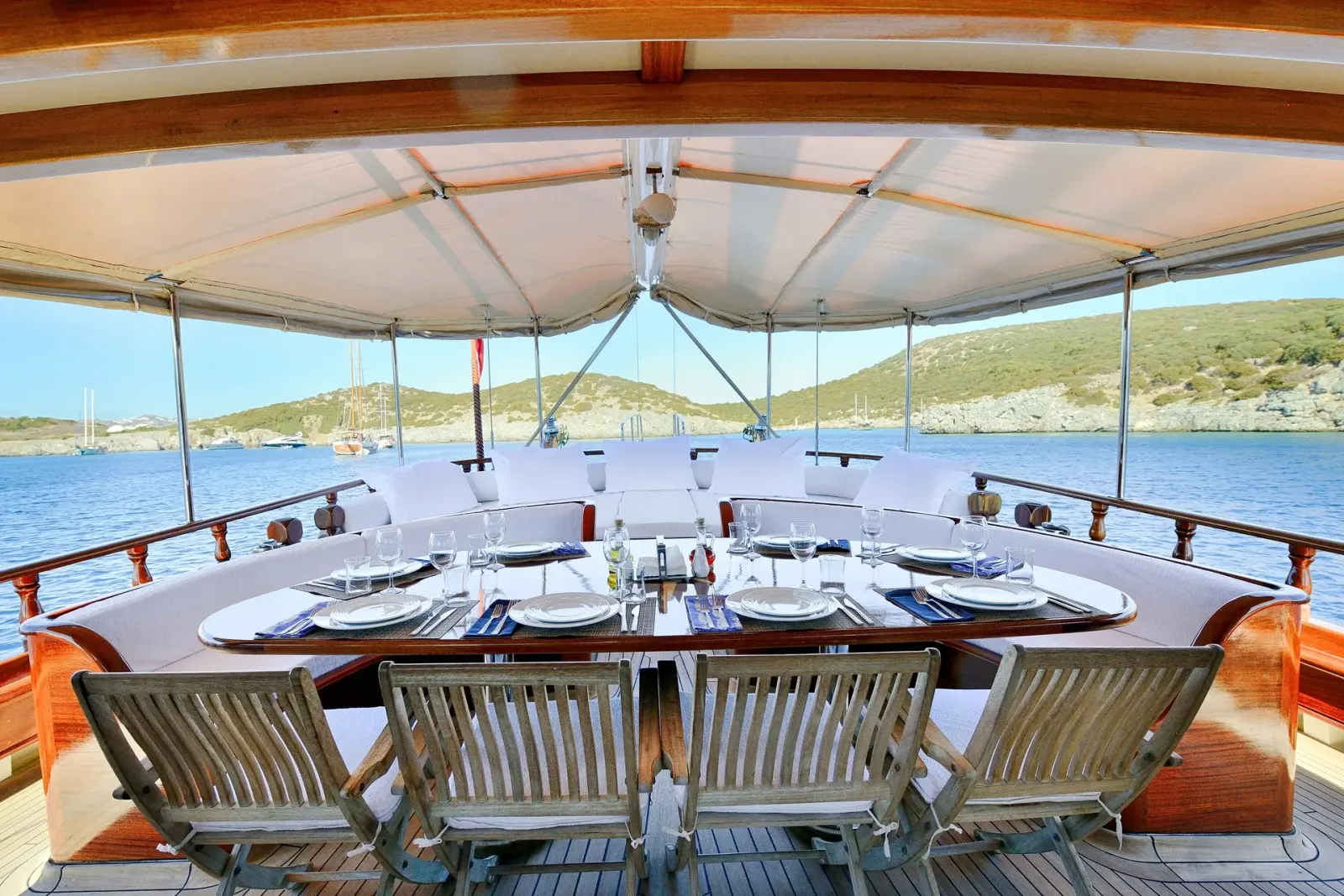 Burc-u Zafer  sailing in Bodrum
